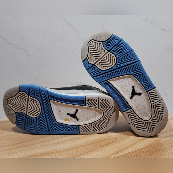 Air Jordan Dub Zero University Blue Toddler Sz 9C DV1358-114 Sneakers - Picture 9 of 11